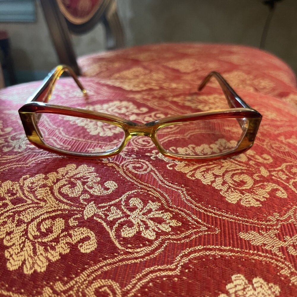 Robert Cavalli reading glasses, no prescription, pre-owned in good condition